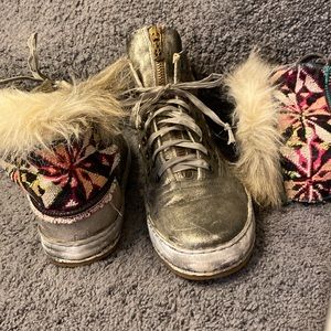 AS98 one of a kind custom high tops